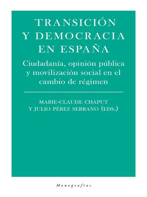 cover image of Transición y democracia en España